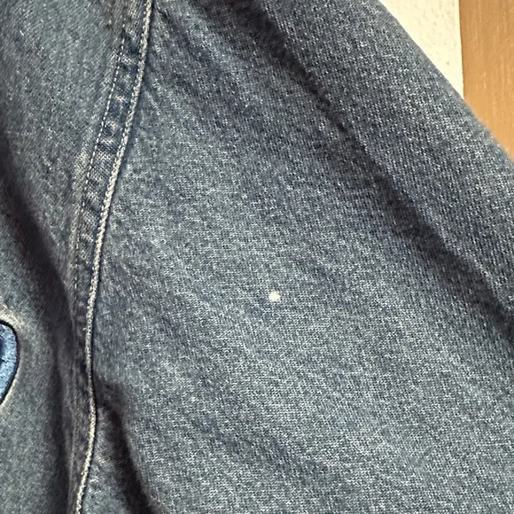 Vintage 90s Disney Store Denim Shirt with Winnie the Pooh and Eeyore Embroidery - Picture 8 of 11